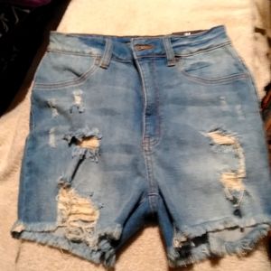 Fashion Nova denim shorts